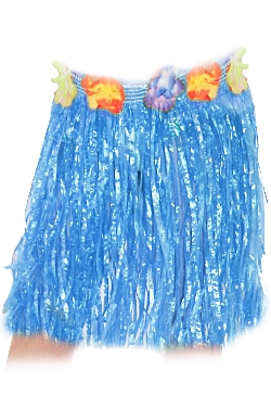 GONNA HAWAIANA BAMBINA TURCHESE